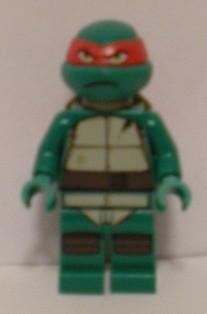 LEGO Minifigure-Raphael-Teenage Mutant Ninja Turtles-TNT015-Creative Brick Builders